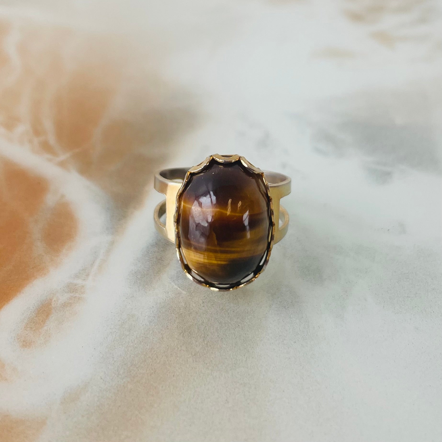 Tigers Eye Ring