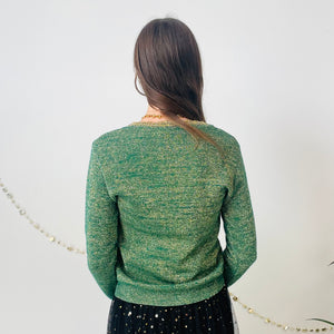 Sparkly Vintage Knit (XS)