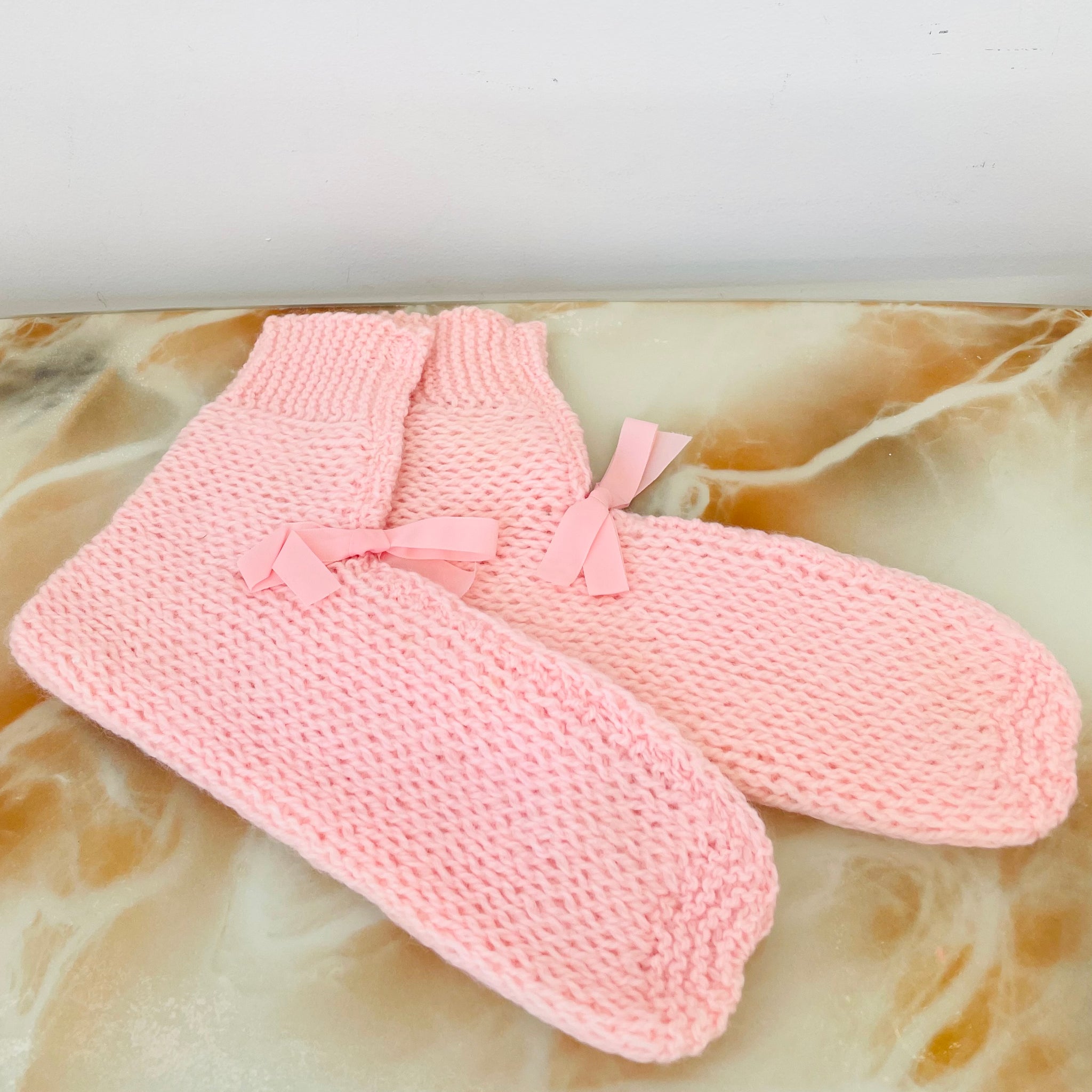 Cozy Knit Slipper Socks