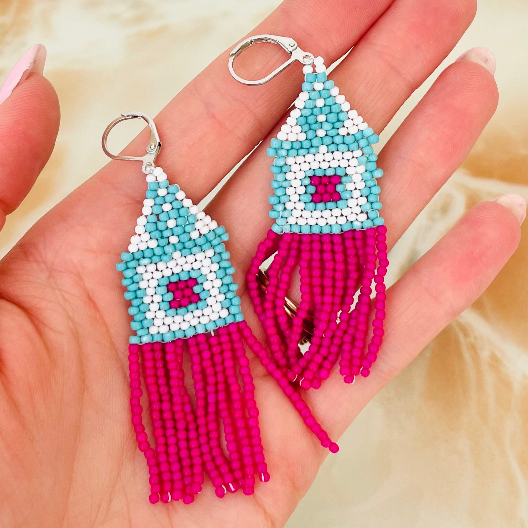 Boho Beaded Earrings